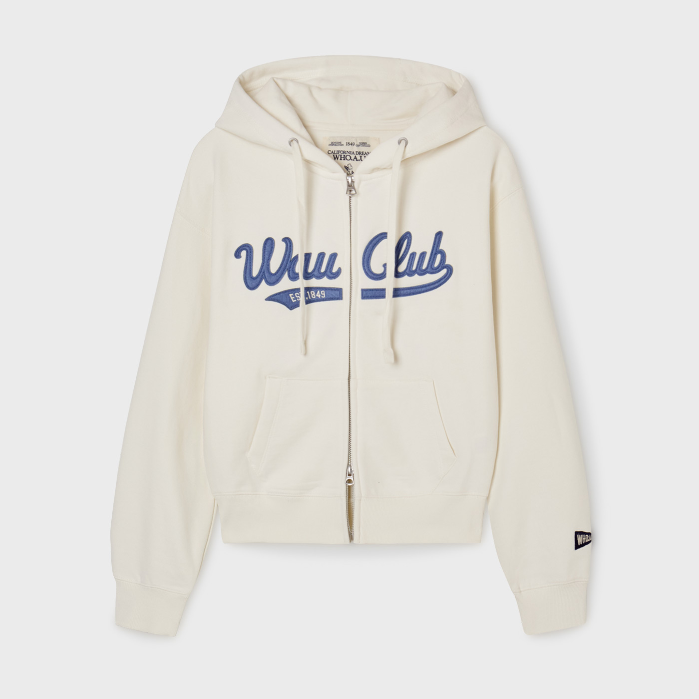 편하게 입기 좋은 크롭 후드집업, 후아유 제품 추천해요!