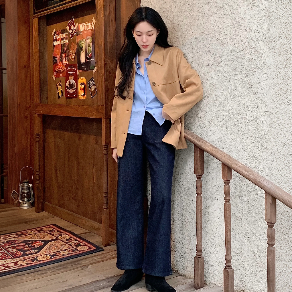 편하게 입기 좋은 와이드핏 데님, 포켓이 포인트인 스판 데님 소개!