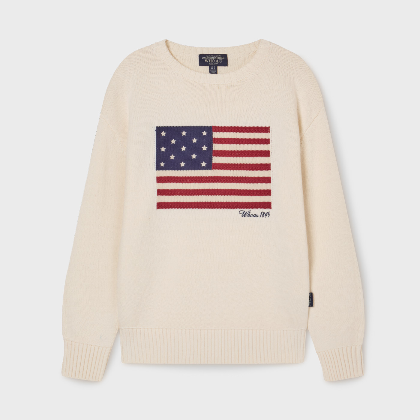 편안하게 입기 좋은 미국 국기 인타샤 풀오버, 함께 알아봐요!