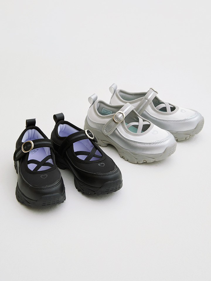 새 학기 준비! 편하고 귀여운 메리제인 밴딩 구두 운동화 추천