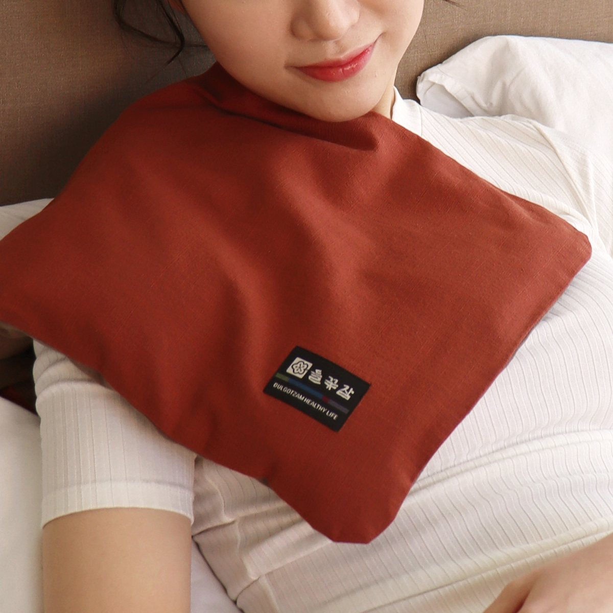 집에서 간편하게 찜질하는 멀티형 허리와 배, 어깨까지 편안하게! 들꽃잠 찜질팩 추천