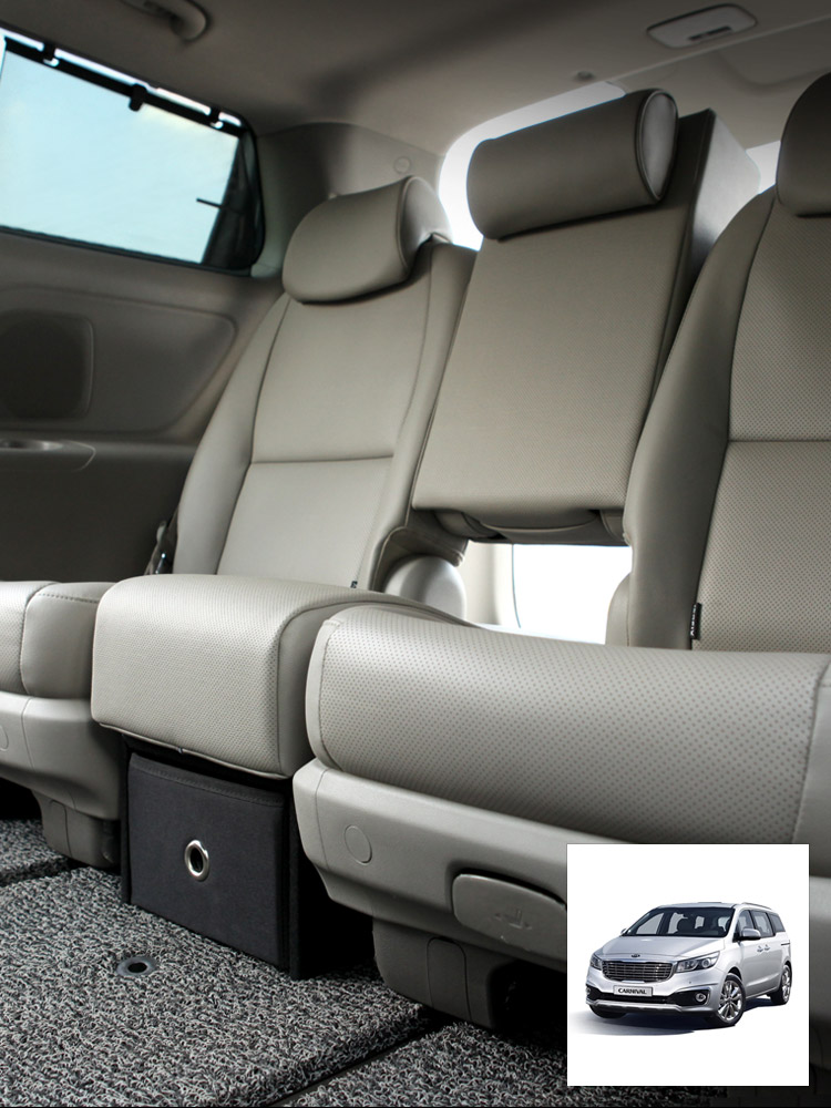 차량 내부를 깔끔하게 정리하는 방법, 9인승 카니발 수납 팔쿠션 추천!
