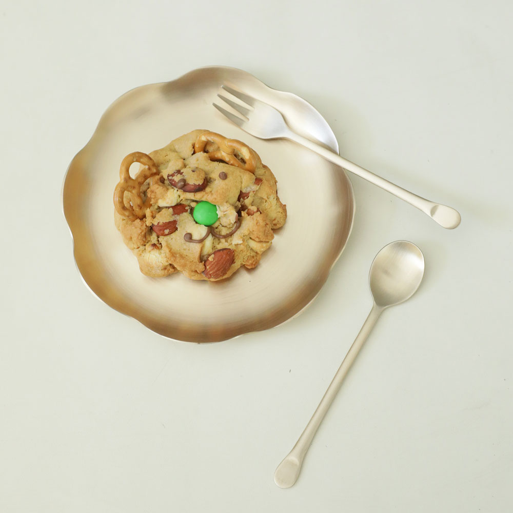 가족과 특별한 날, 고급 방짜 유기 티스푼과 포크 세트로 소중한 순간을 더하세요