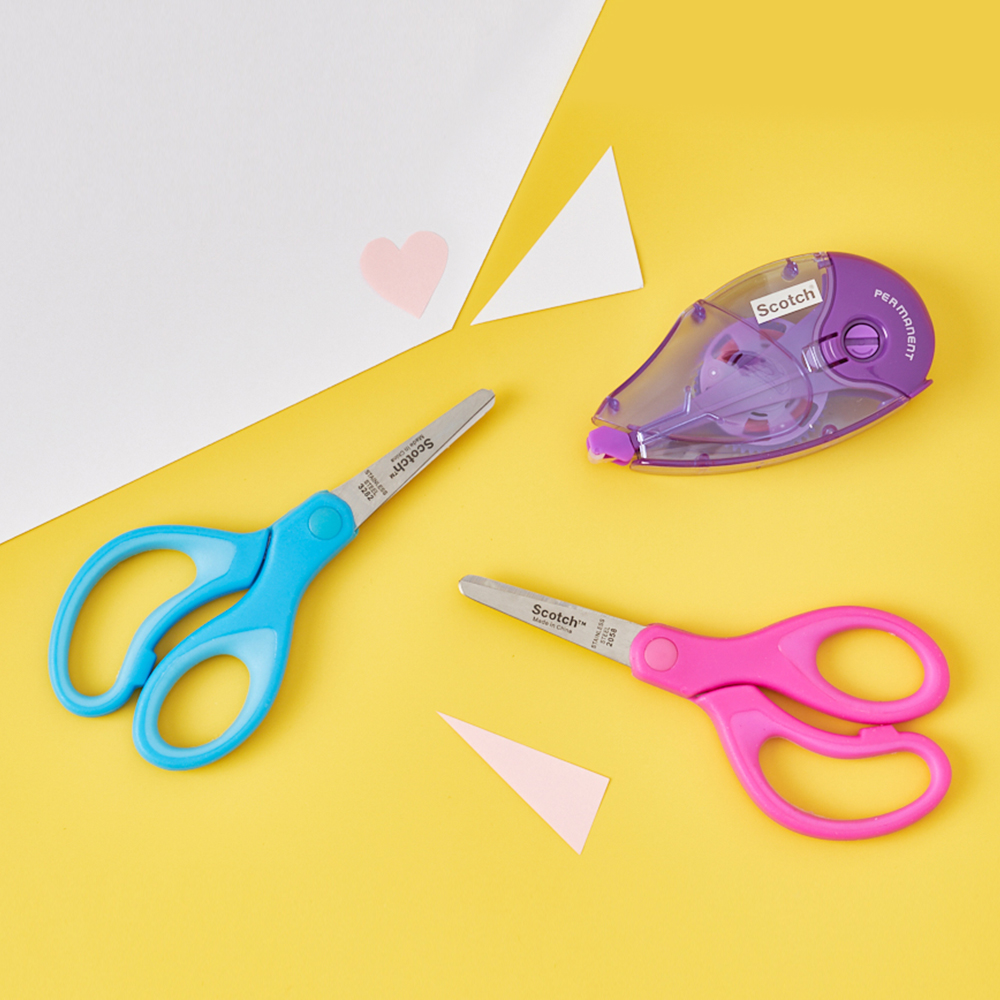 아이들이 안전하게 사용할 수 있는 양손가위, 어떤 점이 좋을까?