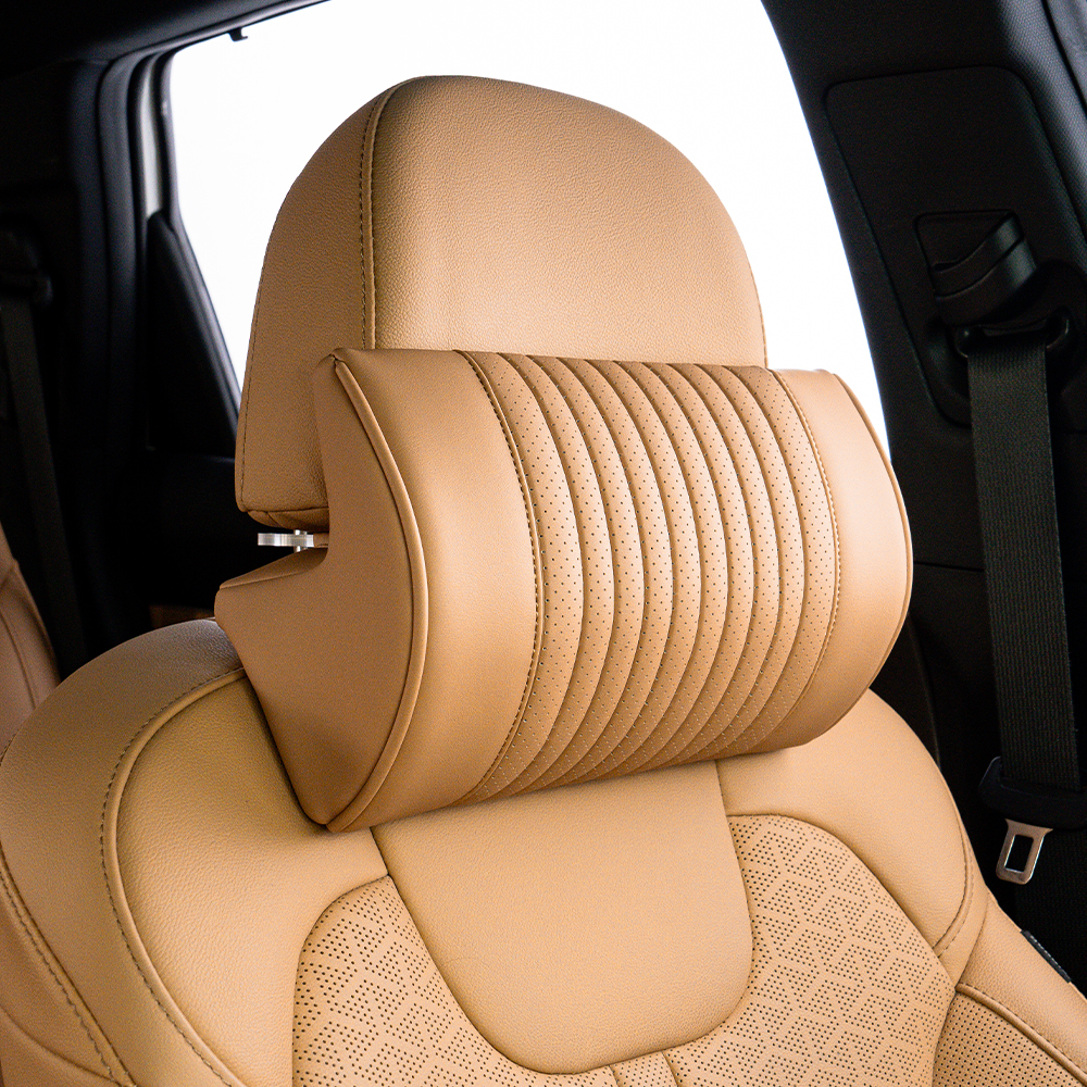 차량 목쿠션 추천! 그랜저, 싼타페, 쏘렌토, 카니발에 딱 맞는 가죽 목베개