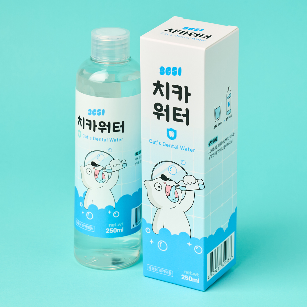 고양이 구강 건강을 위한 치카워터 덴탈워터 추천! 쉽고 간편하게 관리하세요