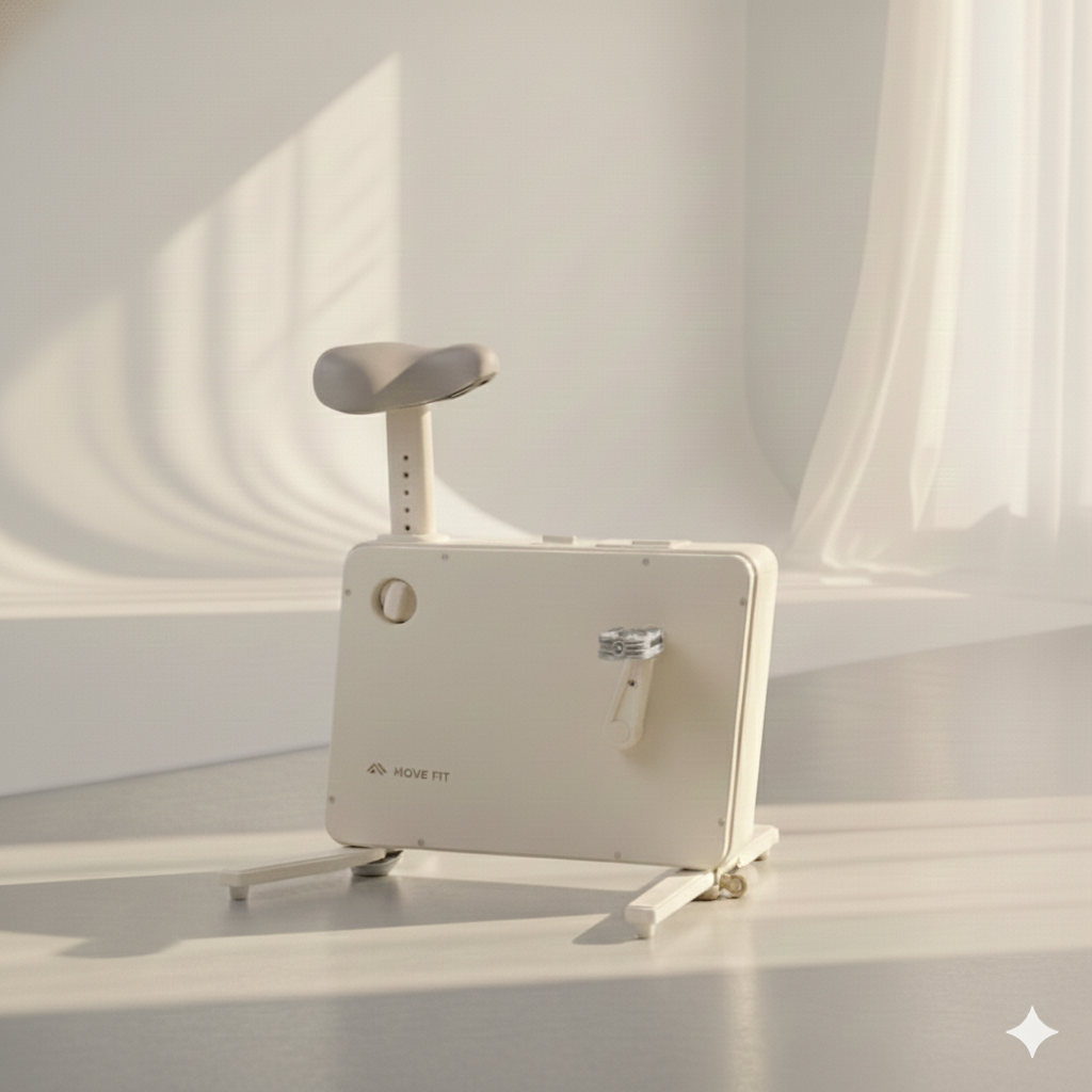 무브핏 핏큐브 바이크 오윤아 접이식 실내 자전거 사이클 미니 유산소 운동 기구