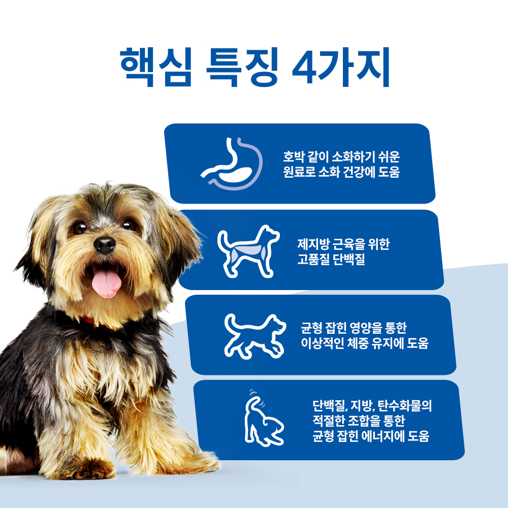강아지에게 딱 맞는 사료, 어덜트 스몰 앤 미니 1.5kg로 건강 챙기기