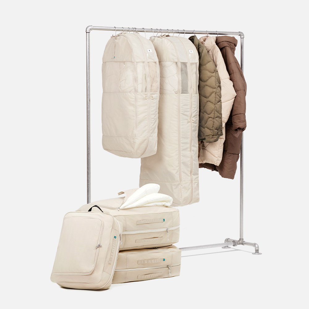 일상에서 유용한 압축 파우치, 브랜든 아우터 세트로 깔끔하게 정리하세요!