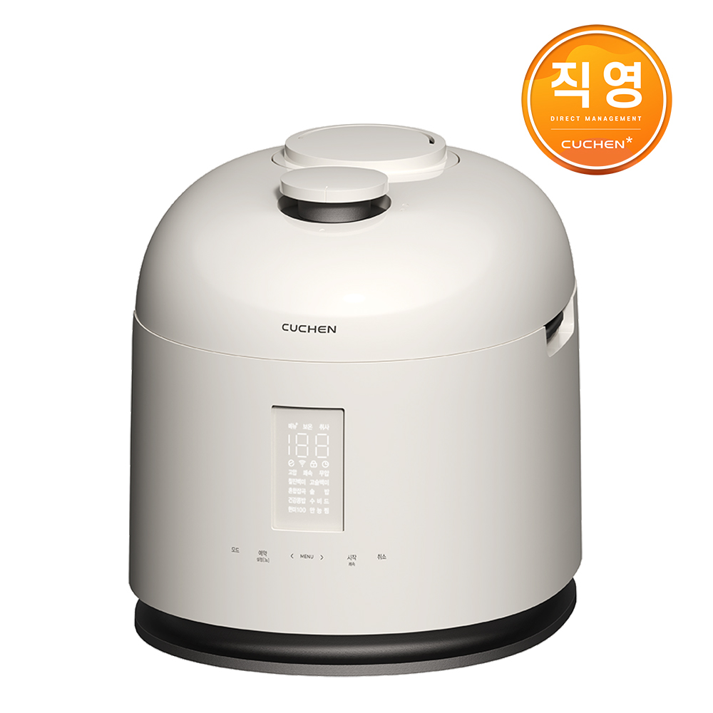 가족 모두가 좋아하는 대용량 IH 압력밥솥, 쿠첸 10인용 풀스테인리스 모델 소개