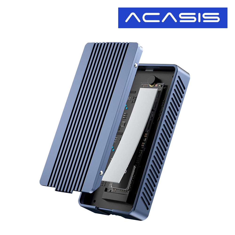 쉽고 빠르게 사용하는 NVMe SSD 외장 케이스, 아카시스 TBU405PRO M1 USB4