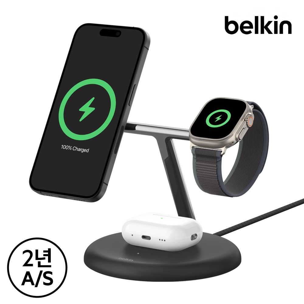 아이폰 사용자라면 꼭 알아야 할 벨킨 Qi2 3in1 무선 충전 스탠드 후기