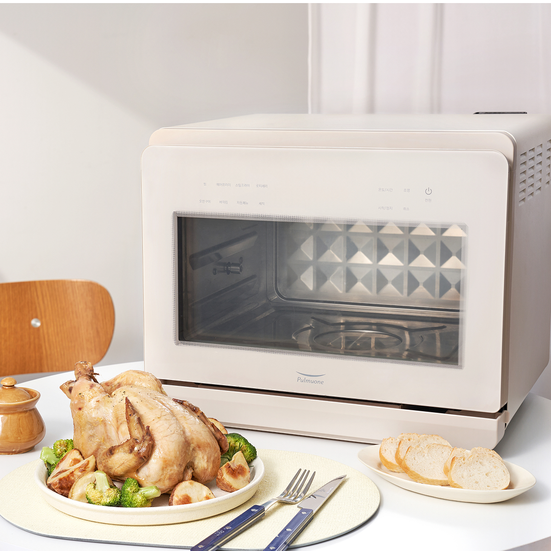 집에서 간편하게 즐기는 건강한 요리, 풀무원 스팀쿡 오븐 에어프라이어 추천!