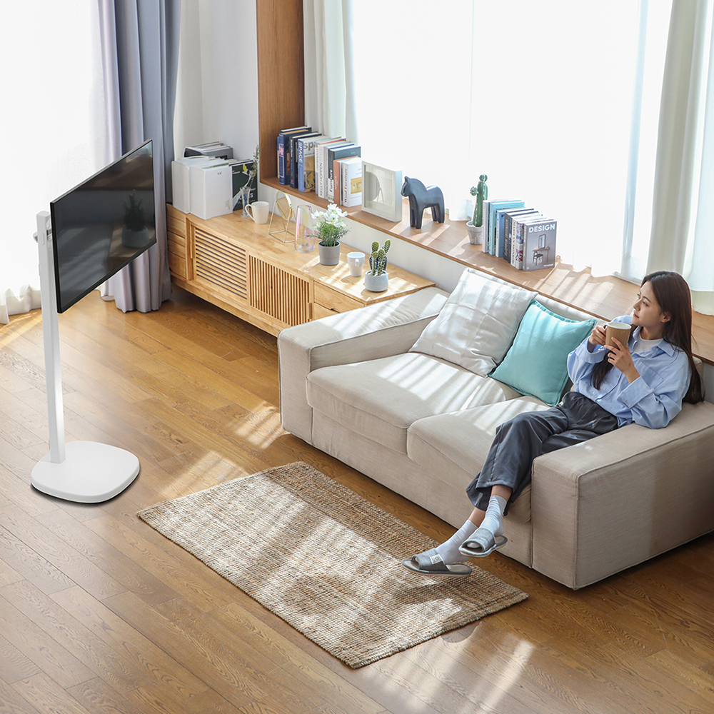 이동이 편한 높이 조절 모니터 스탠드, 카멜마운트 MMB35AW로 더 편하게!