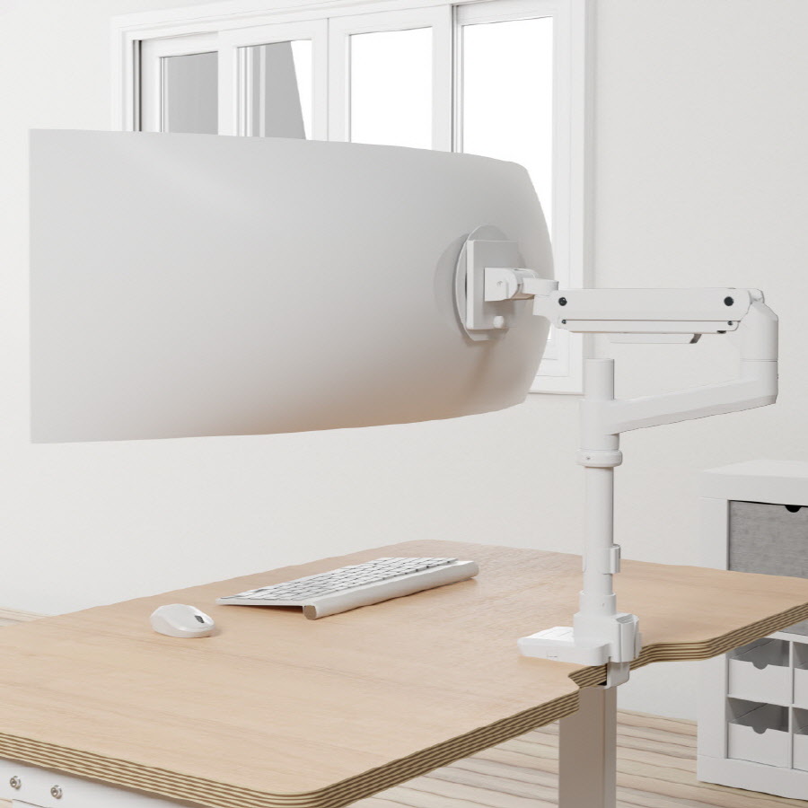 편리하게 높이 조절하는 모니터 거치대, 집이나 사무실에서 딱 좋아요!