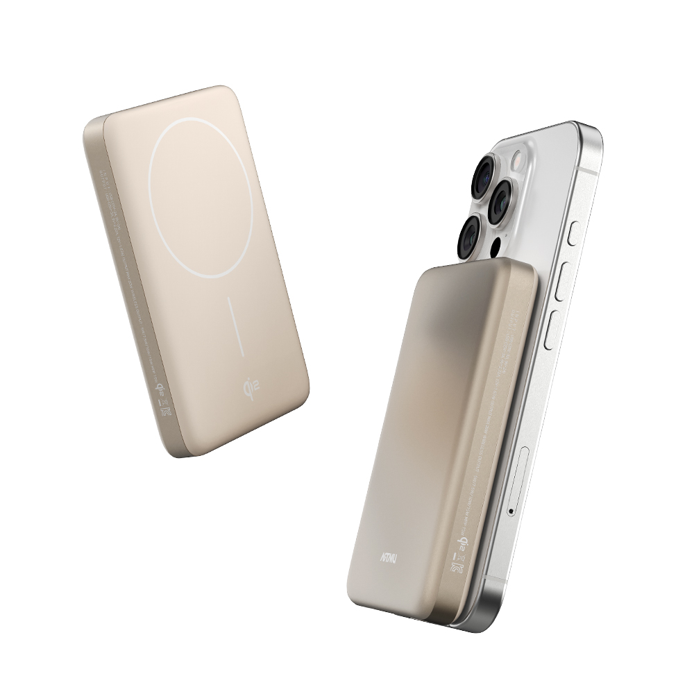 가볍고 빠른 무선 충전, Qi2 15W 맥세이프 슬림 보조배터리로 스마트 라이프 업그레이드!