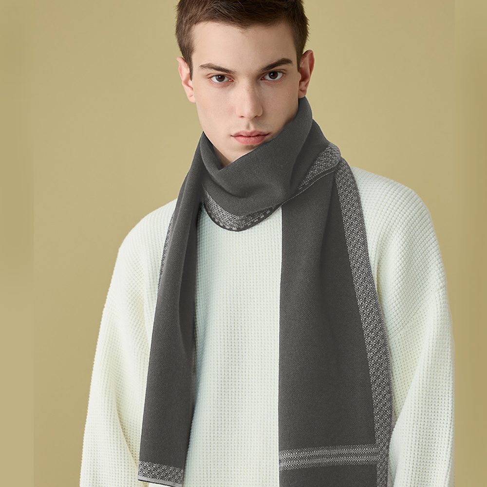 남성용 목도리와 머플러, 따뜻하게 연출하는 방법