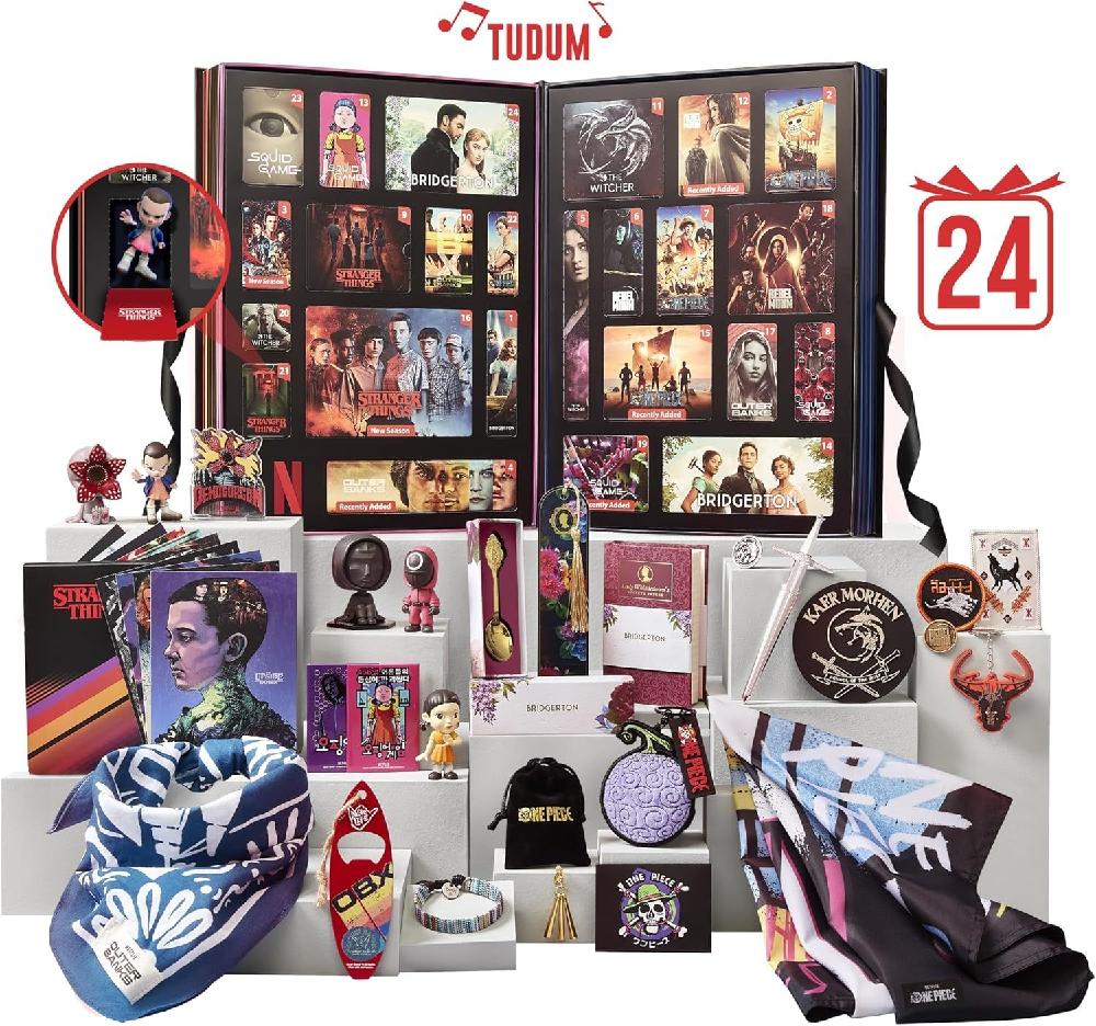 넷플릭스 팬들을 위한 특별한 달력, 피규어와 함께하는 어드벤트 캘린더 추천