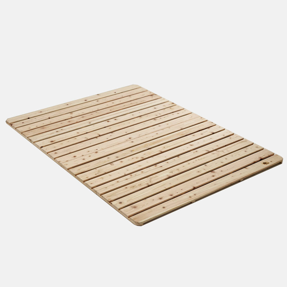 편백나무로 만든 침대 프레임과 원목 깔판, 매트리스 받침대 추천