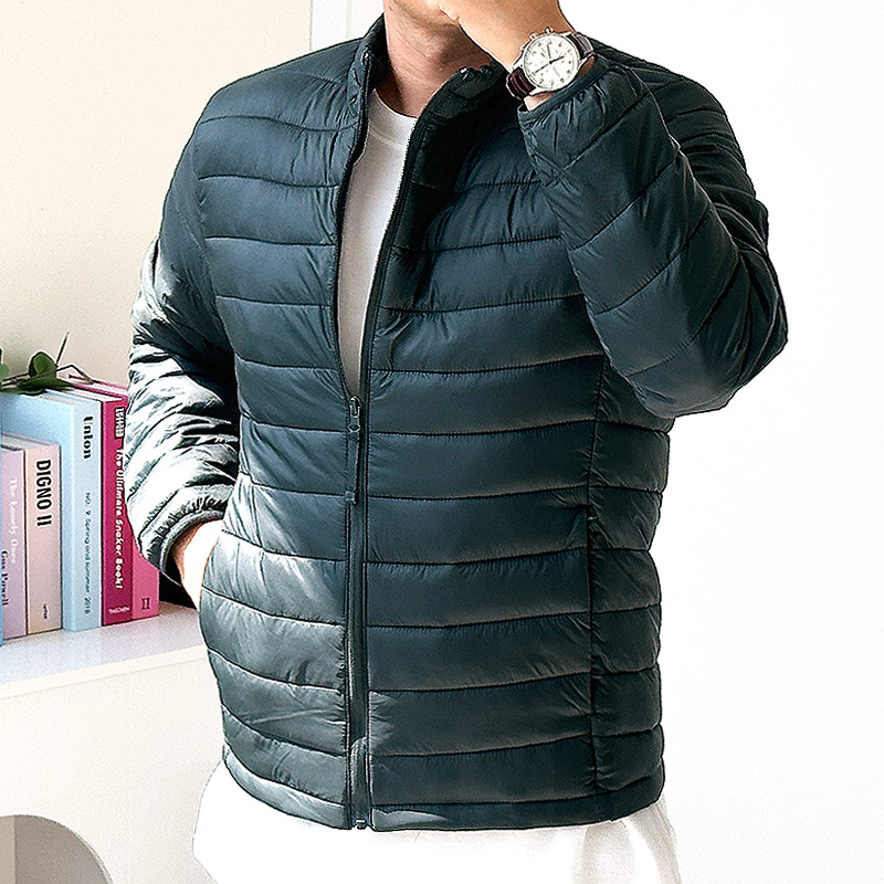가볍고 따뜻한 남성용 경량 패딩, 빅사이즈도 걱정 없어요!