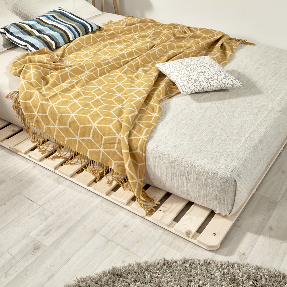 집에서 편하게 쓸 수 있는 원목 침대 프레임과 매트리스 받침대 추천