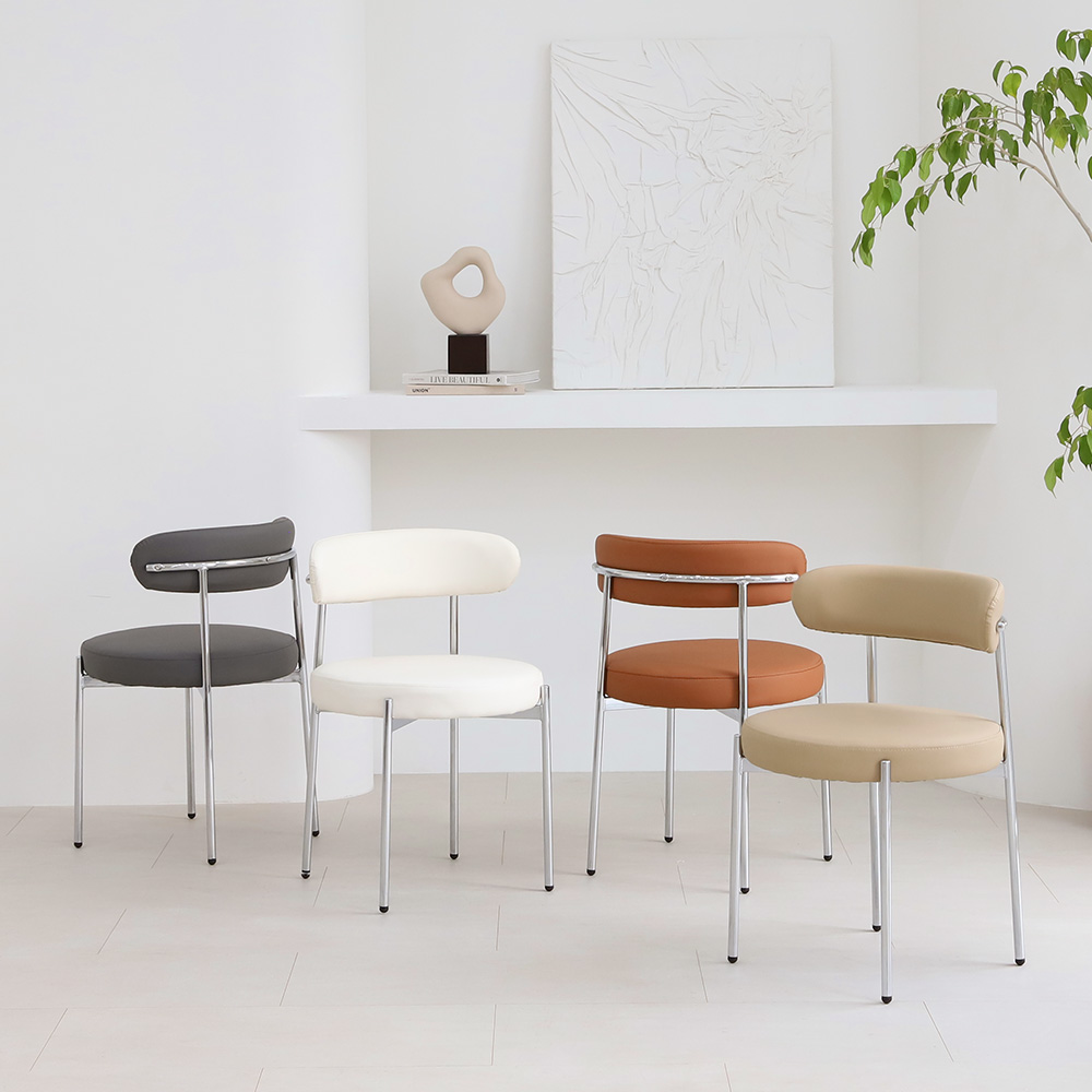 편안하고 세련된 식탁 의자, 집이나 카페에 딱 어울려요!