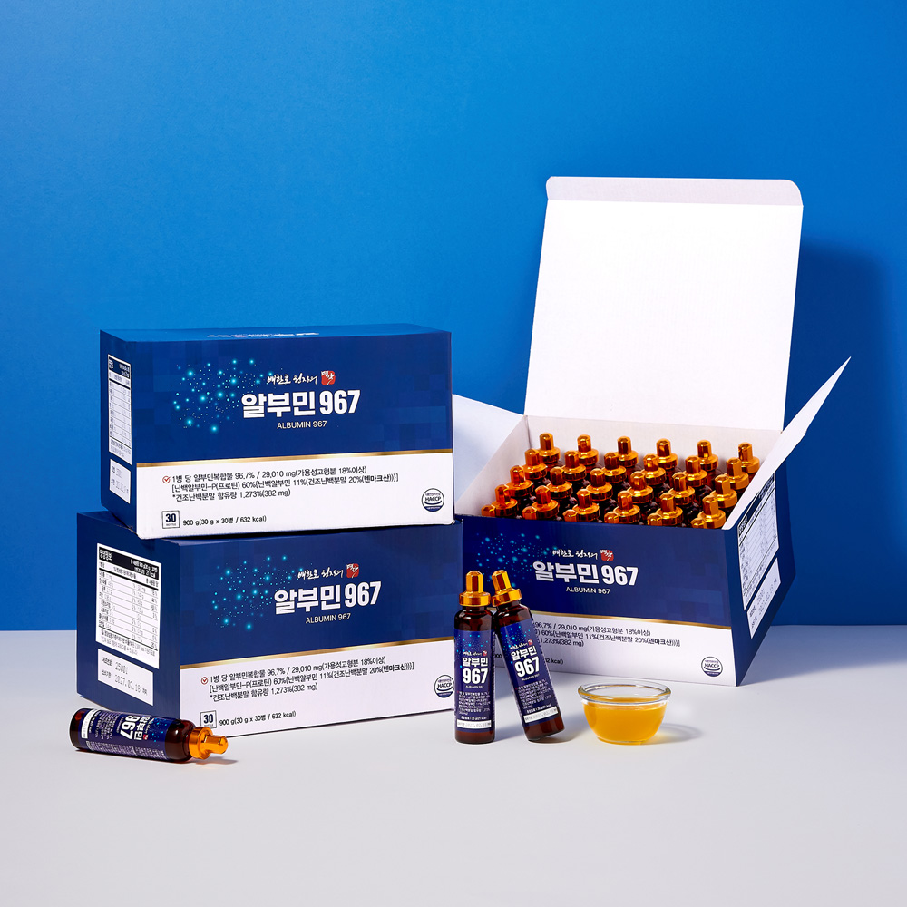 쉽고 맛있게 즐기는 알부민, 배한호원장 추천 제품 소개
