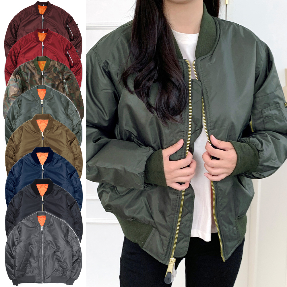 편하게 입기 좋은 오버사이즈 항공점퍼, 봄철 데일리 코디 추천!