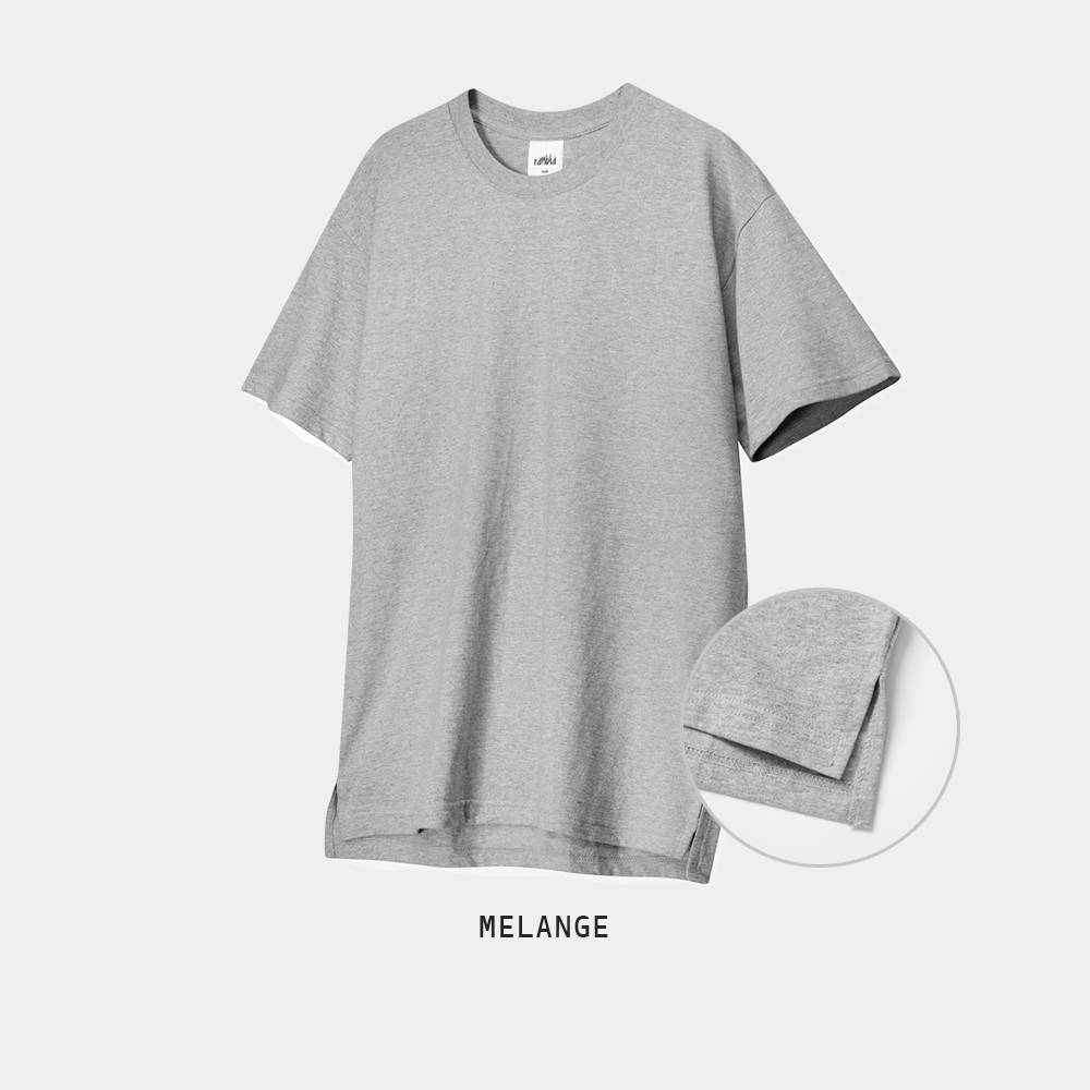 편하게 입기 좋은 무지 레이어드 반팔 티셔츠 추천해요!