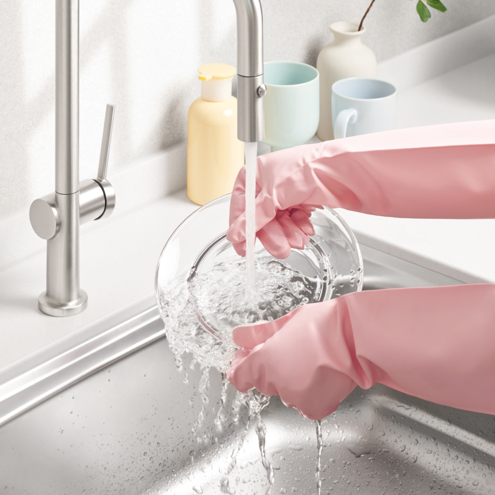 쉽고 편하게 주방용품을 정리하는 방법, 니트릴 고무장갑으로 시작해보세요!