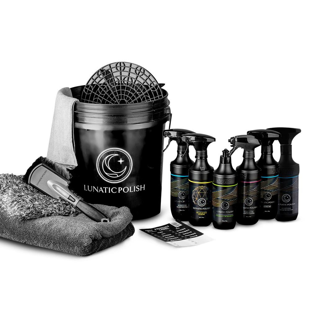 집에서 손쉽게 하는 셀프 세차, 루나틱폴리시 용품 세트로 깔끔하게!