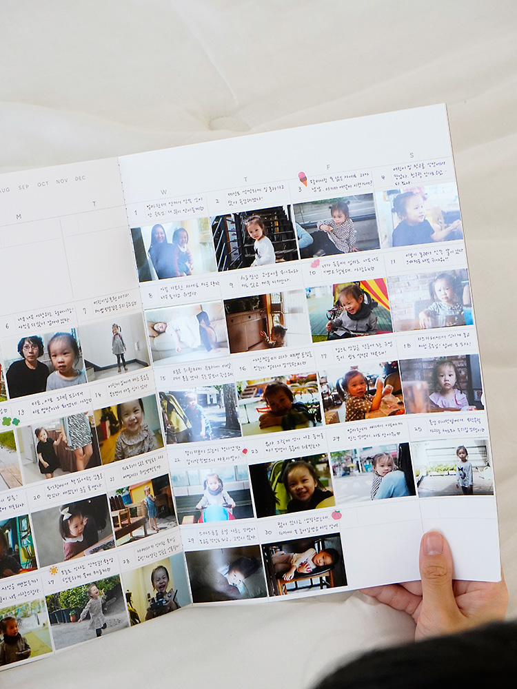 일상 속에서 유용하게 쓰는 대형 월간 플래너, 리훈 오픈뷰 먼슬리다이어리