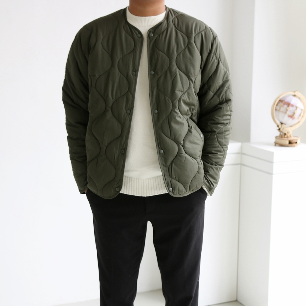 포근하고 따뜻한 남성용 퀼팅 패딩, 겨울철 필수 아이템 추천!