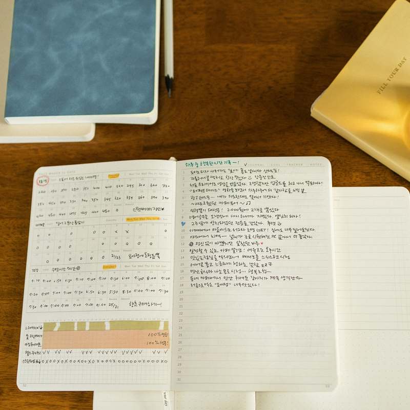 일상 속 소중한 감사와 업무 정리를 위한 만년 다이어리 추천