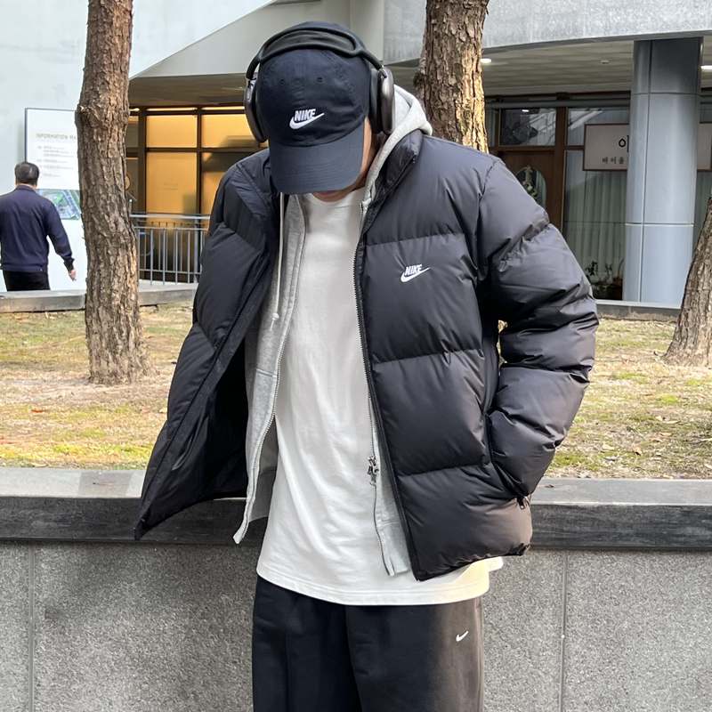 가볍고 따뜻하게, 나이키 숏패딩 윈드러너로 겨울 준비 끝!