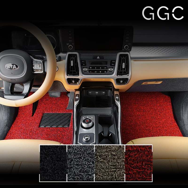 차량 내부를 깔끔하게 유지하는 코일매트, 한번 써보면 만족도가 높아요!