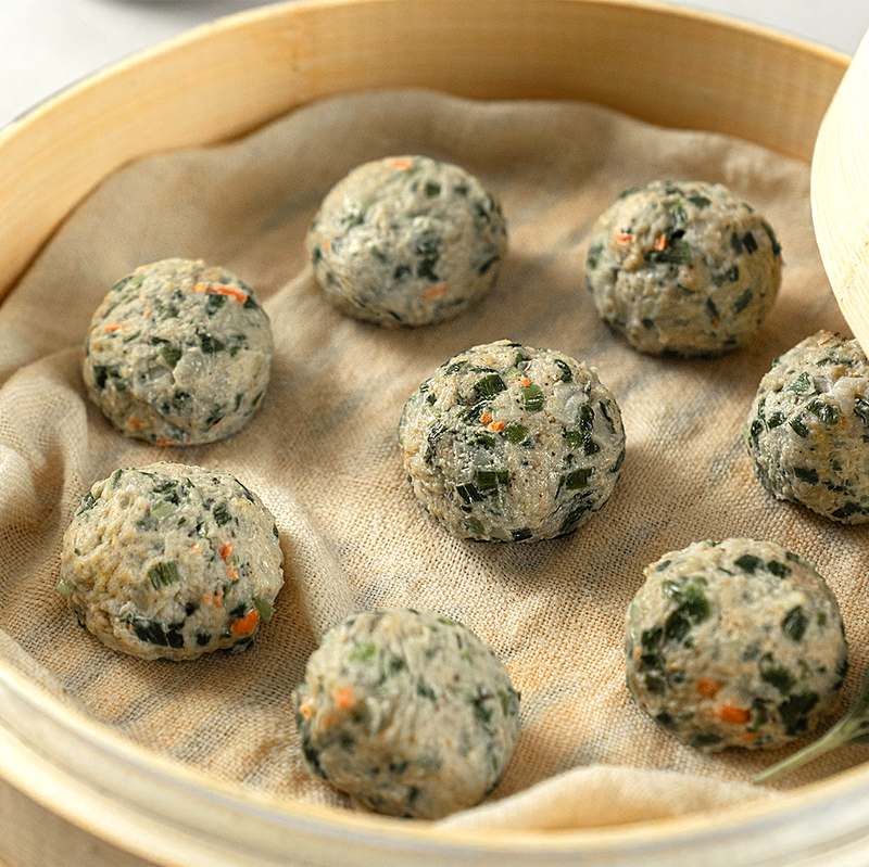 밀가루 없이 건강하게 즐기는 이베리코 굴림만두, 400g으로 맛보세요!