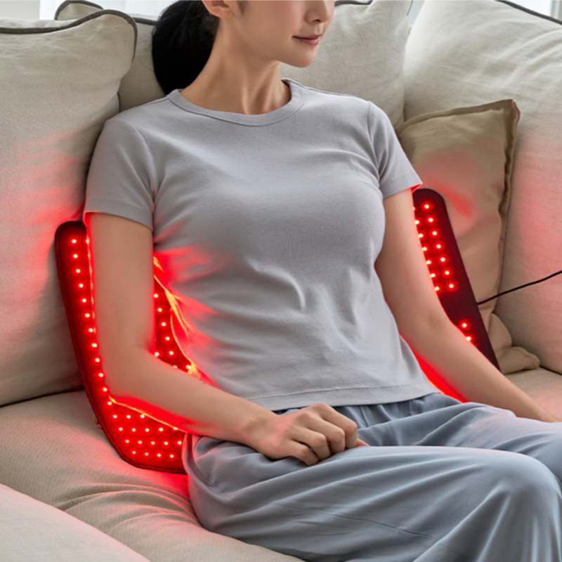 집에서 간편하게 근적외선 마사지와 온열 찜질을 즐기세요!