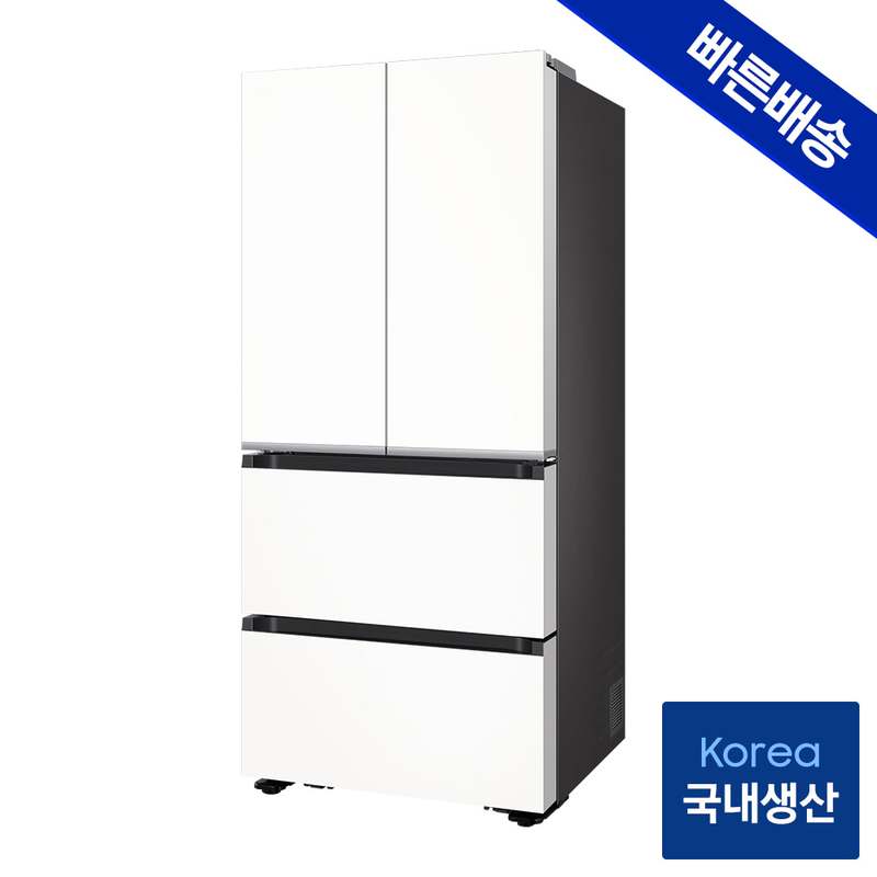 가정에서 딱 맞는 김치냉장고, 삼성 비스포크 4도어 스탠드형으로 더 편하게!