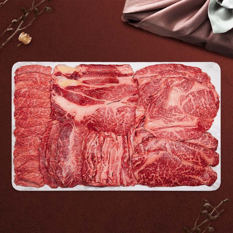 집에서 즐기는 고급 한우 세트, 맛과 품질 모두 놓치지 마세요!