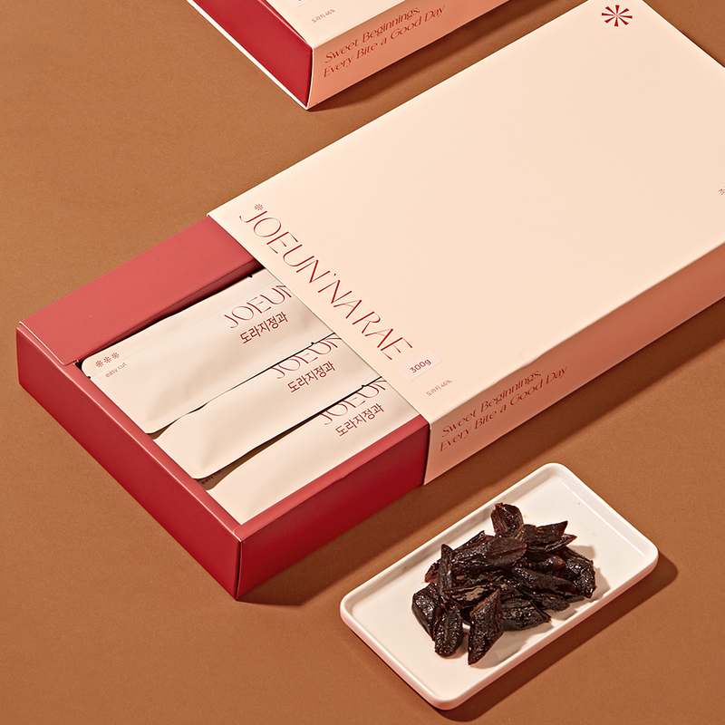 추석 선물로 딱 좋은 도라지정과, 부모님께 정성 가득 전하세요!