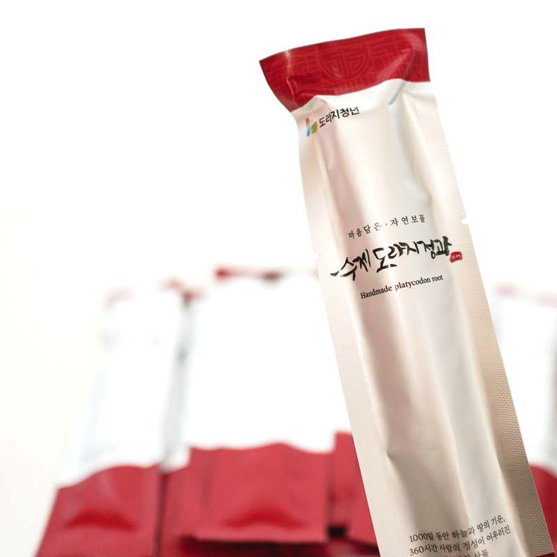 명절 선물로 딱 좋은 국산 수제 도라지정과, 정성 가득한 한과 선물 세트