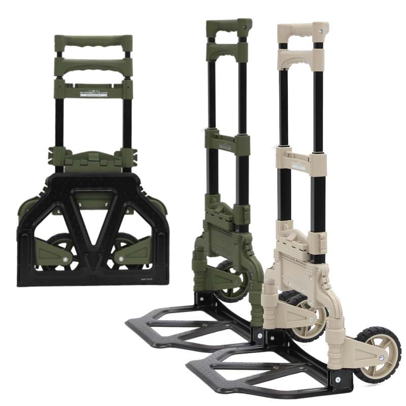 쉽고 편하게 사용하는 접이식 쇼핑 카트, 시장이나 마트에서 딱 좋아요!