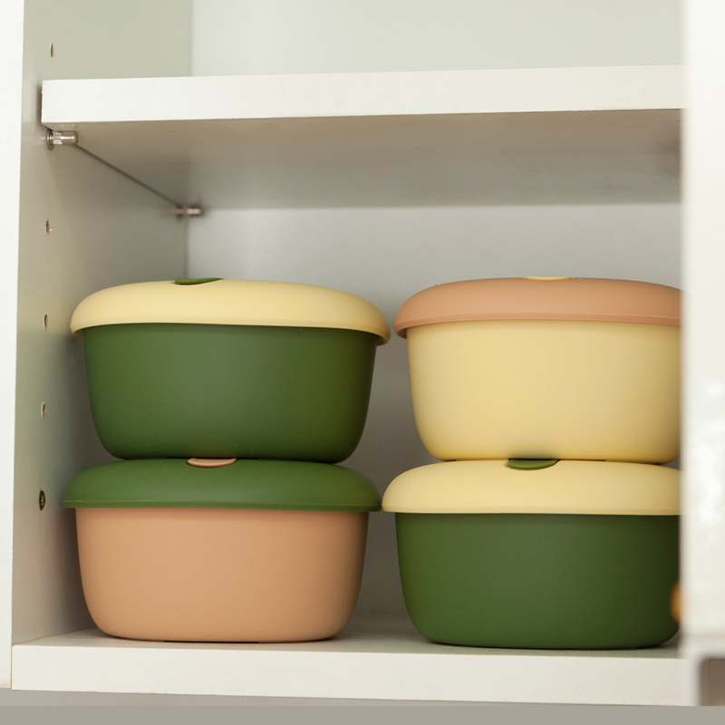 집에서 간편하게 냉동밥과 반찬을 보관하는 실리콘 용기 추천