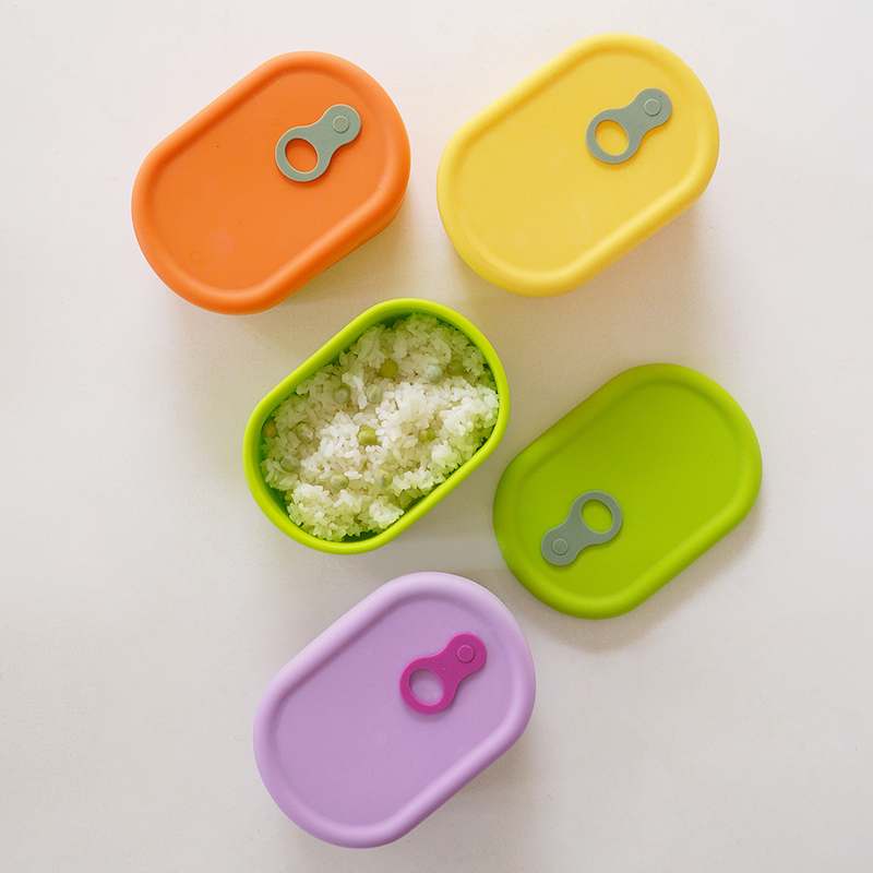집에서 간편하게 밥을 보관하는 실리콘 용기 추천!