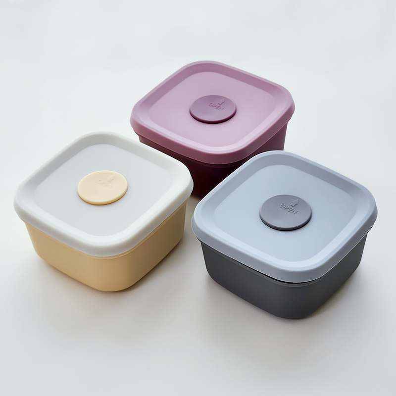 집에서 간편하게 밥을 나누는 실리콘 용기, 정말 편리하더라고요!