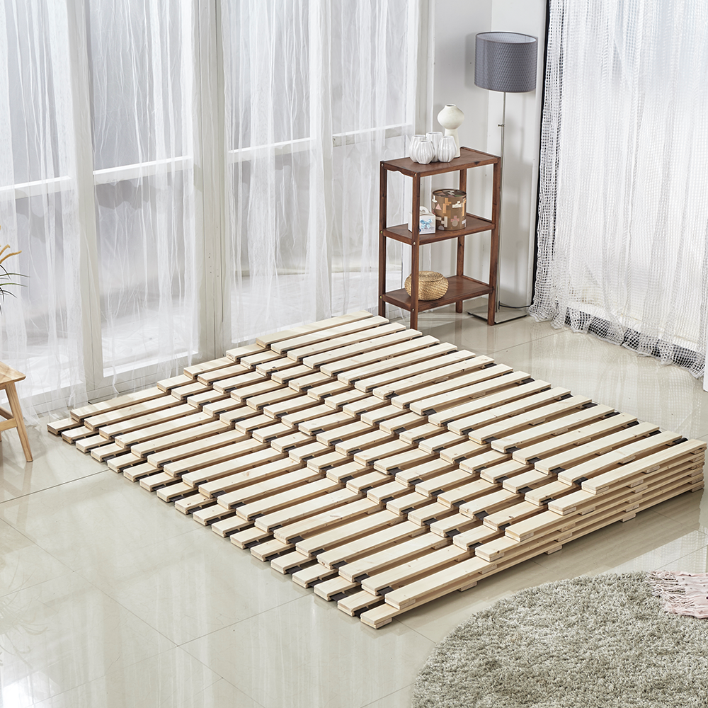 편하게 누울 수 있는 원목 침대 받침대, 싱글 사이즈로 딱 좋아요!