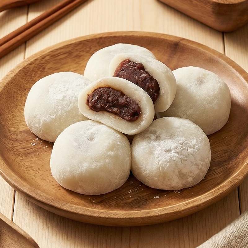 옛날 맛 그대로, 쫀득한 찹쌀떡 한 입의 행복