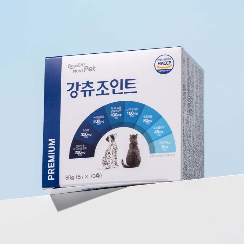 반려동물 건강을 위한 관절 영양제, 이렇게 선택하세요!