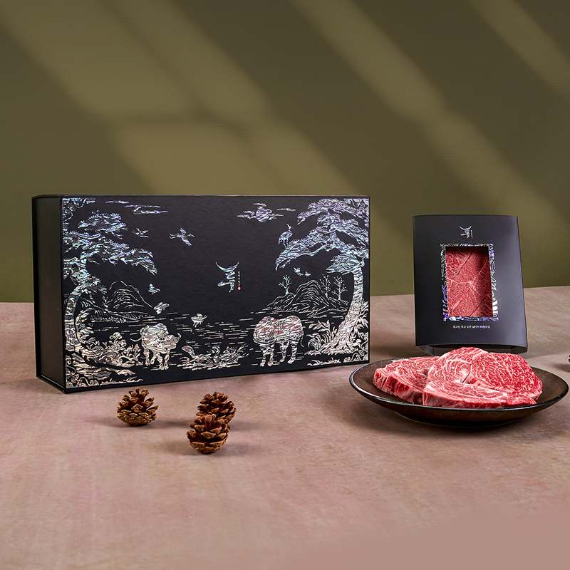 추석 선물로 딱 좋은 1등급 한우 세트, 맛과 품질 모두 만족스럽게!